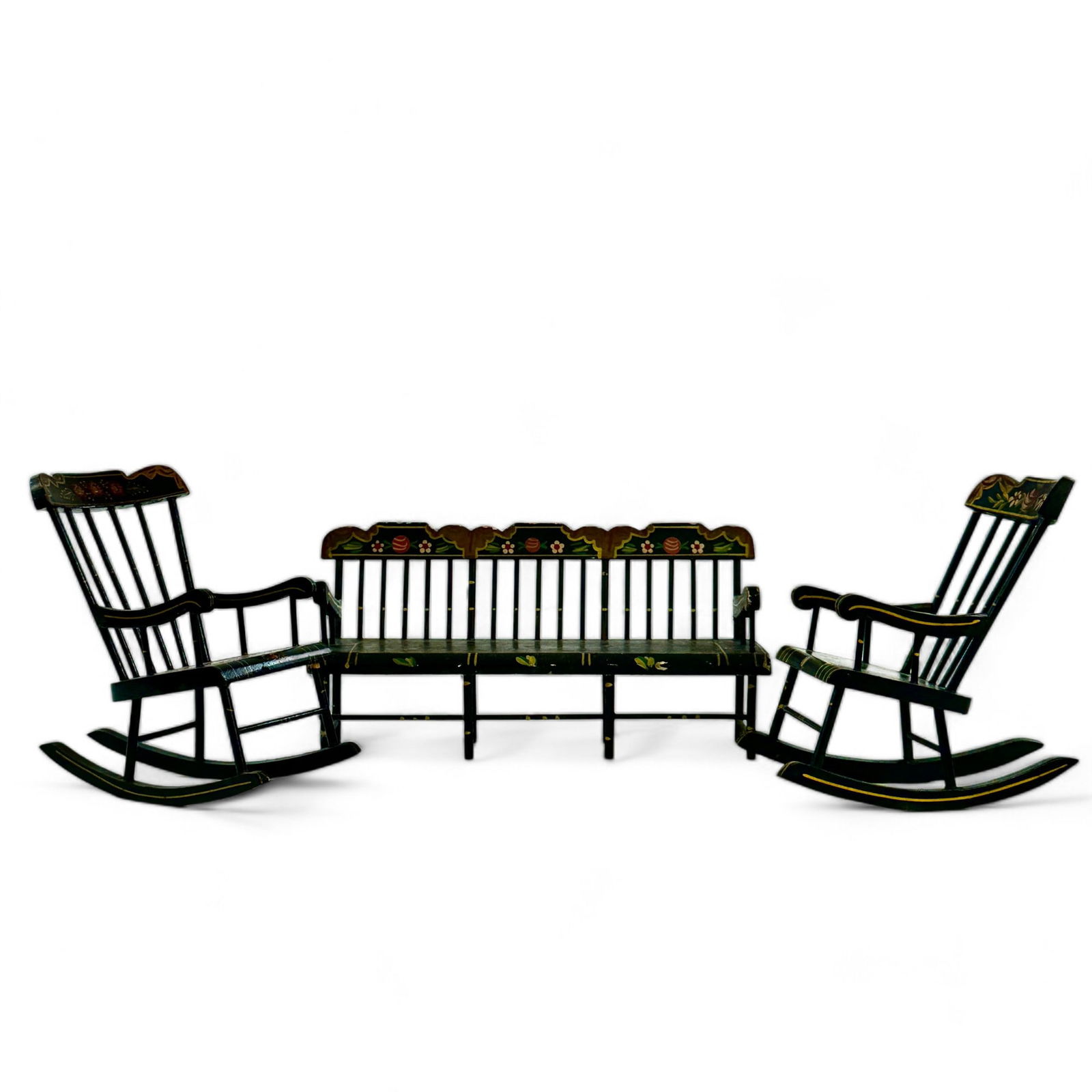 Handpainted Miniature Furniture Set (1 of 6)