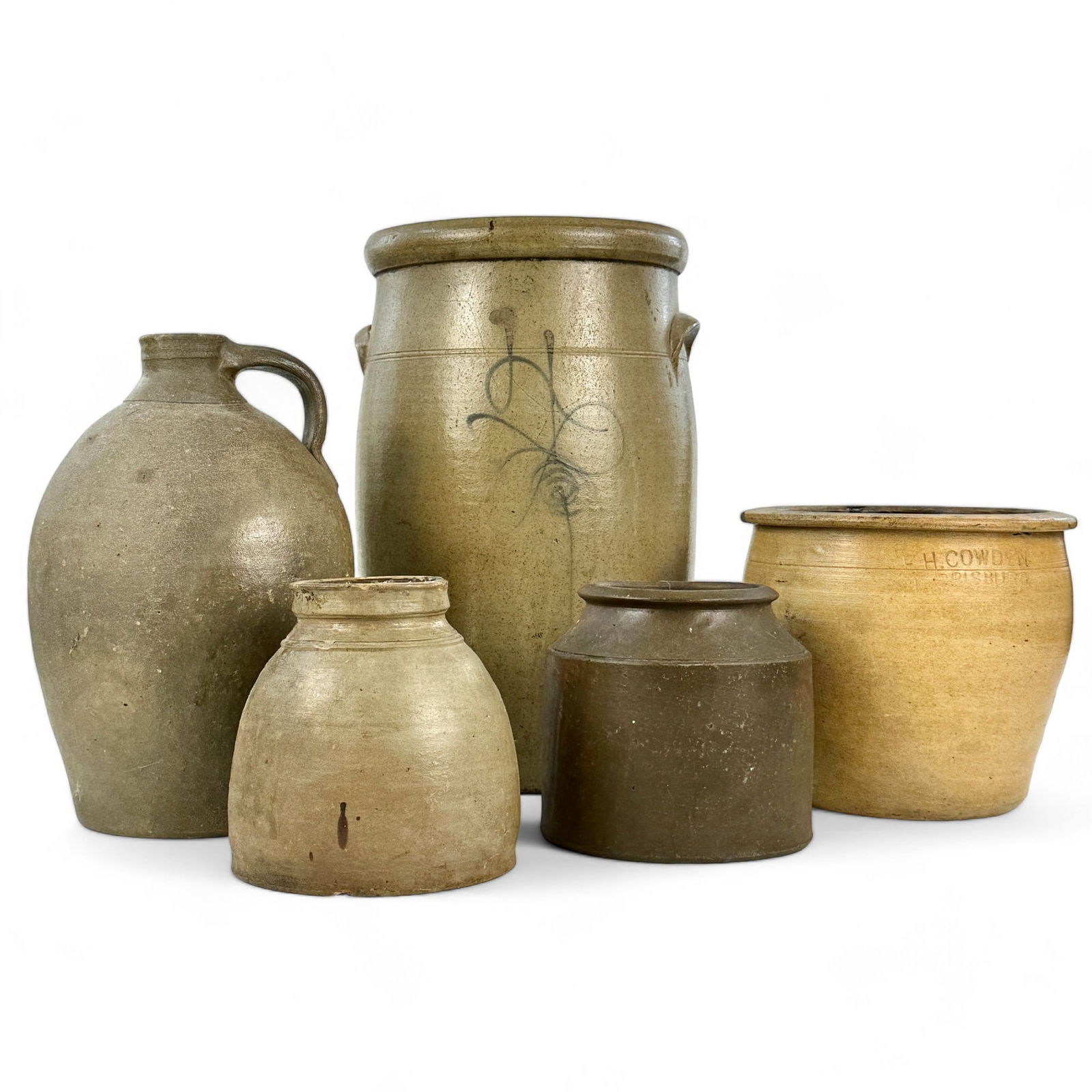 Five (5) Stoneware Crocks and Jugs (1 of 5)