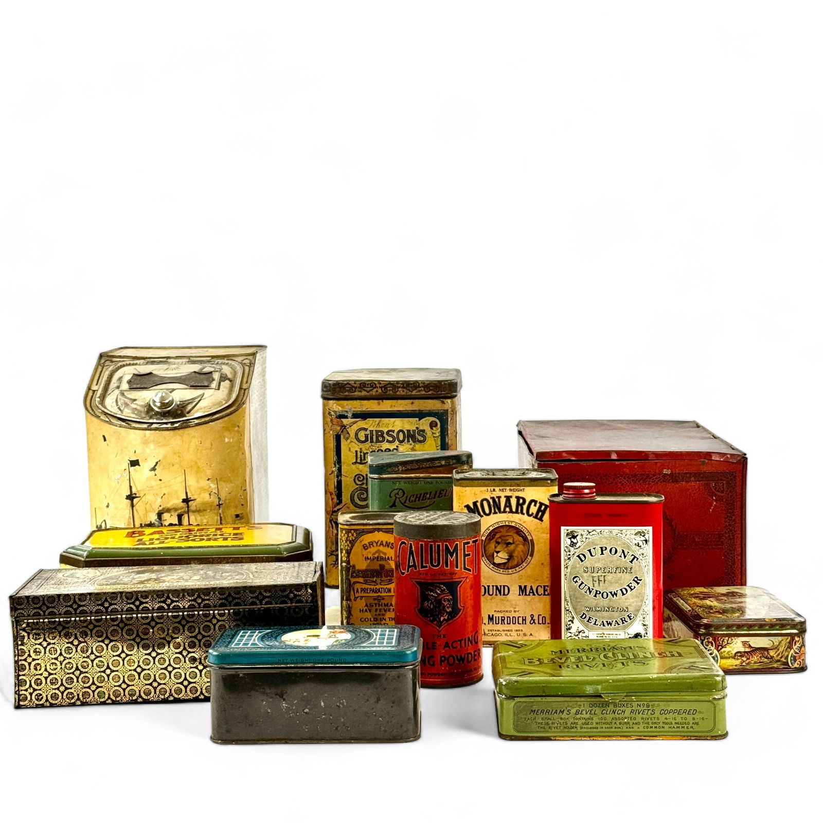Large Group of Advertising Tins (1 of 5)