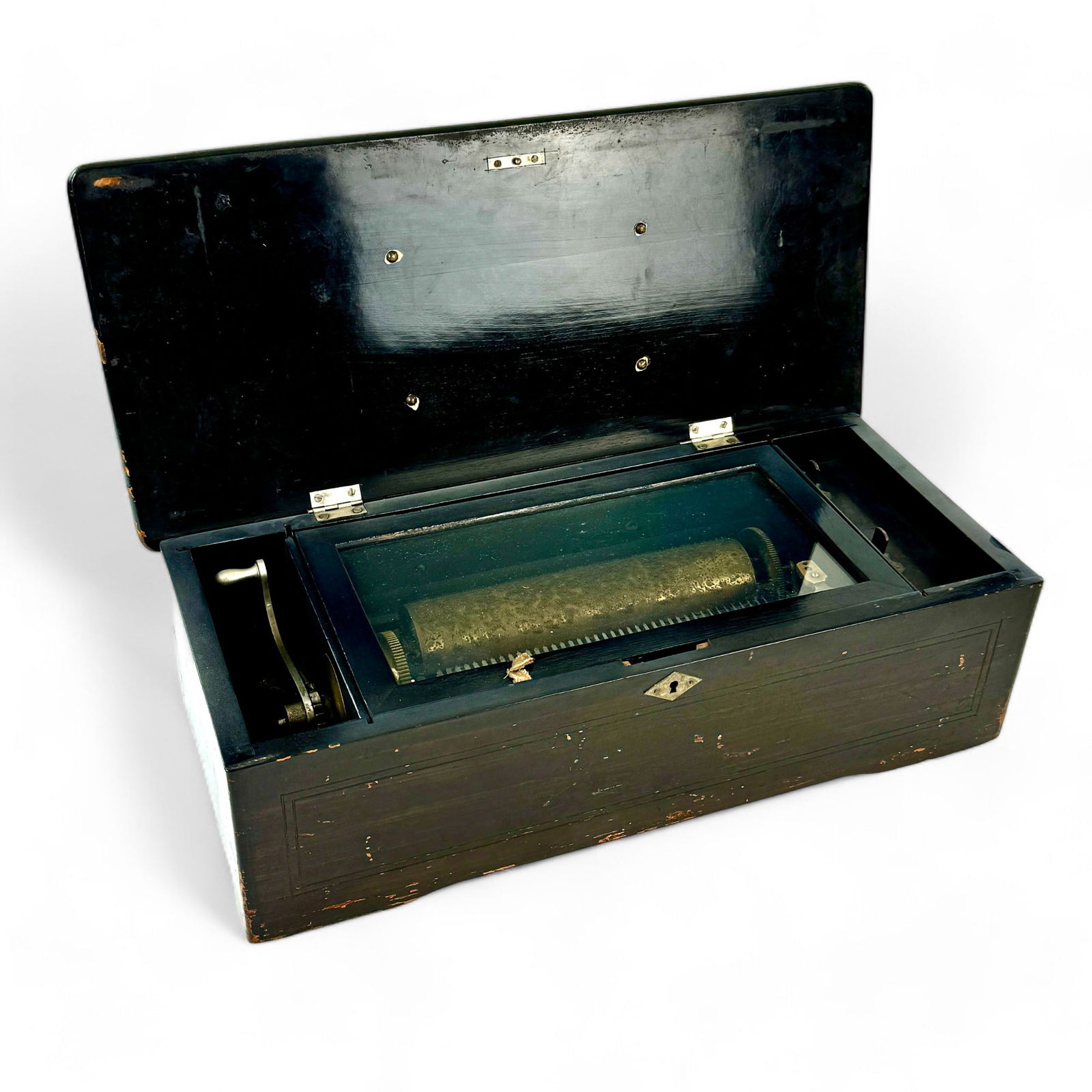 Swiss Inlaid Music Box (1 of 4)