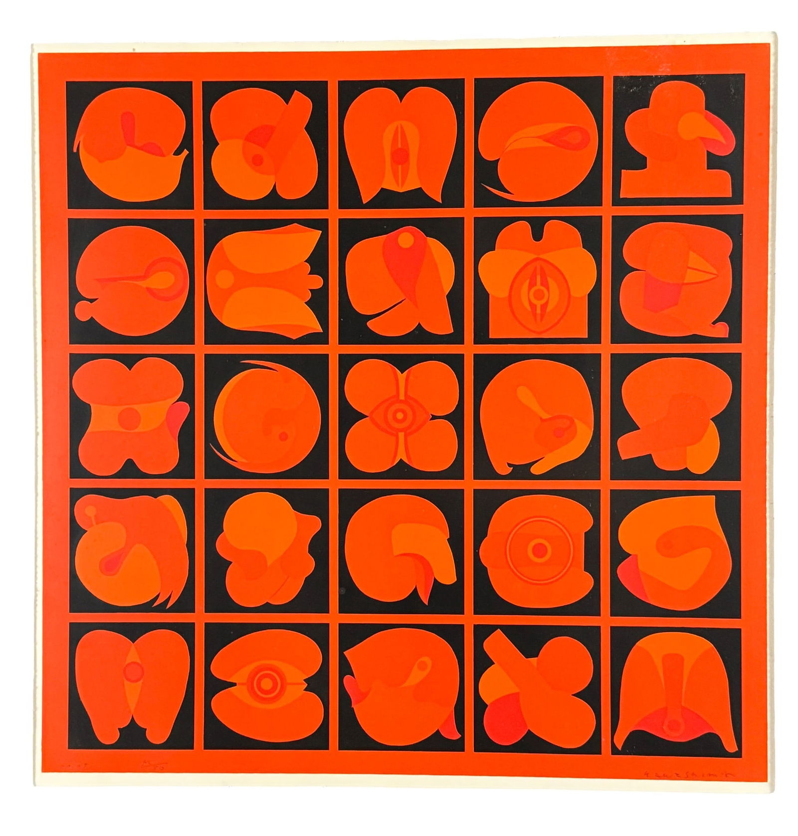 Takeshi Kawashima Silkscreen on Paper (1 of 4)