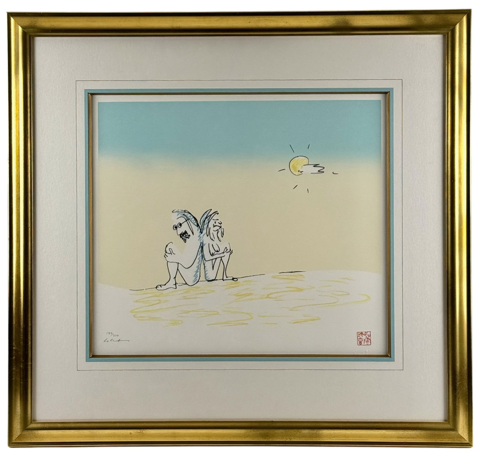 "Aisumasen I'm Sorry" Litho by John Lennon (1 of 7)