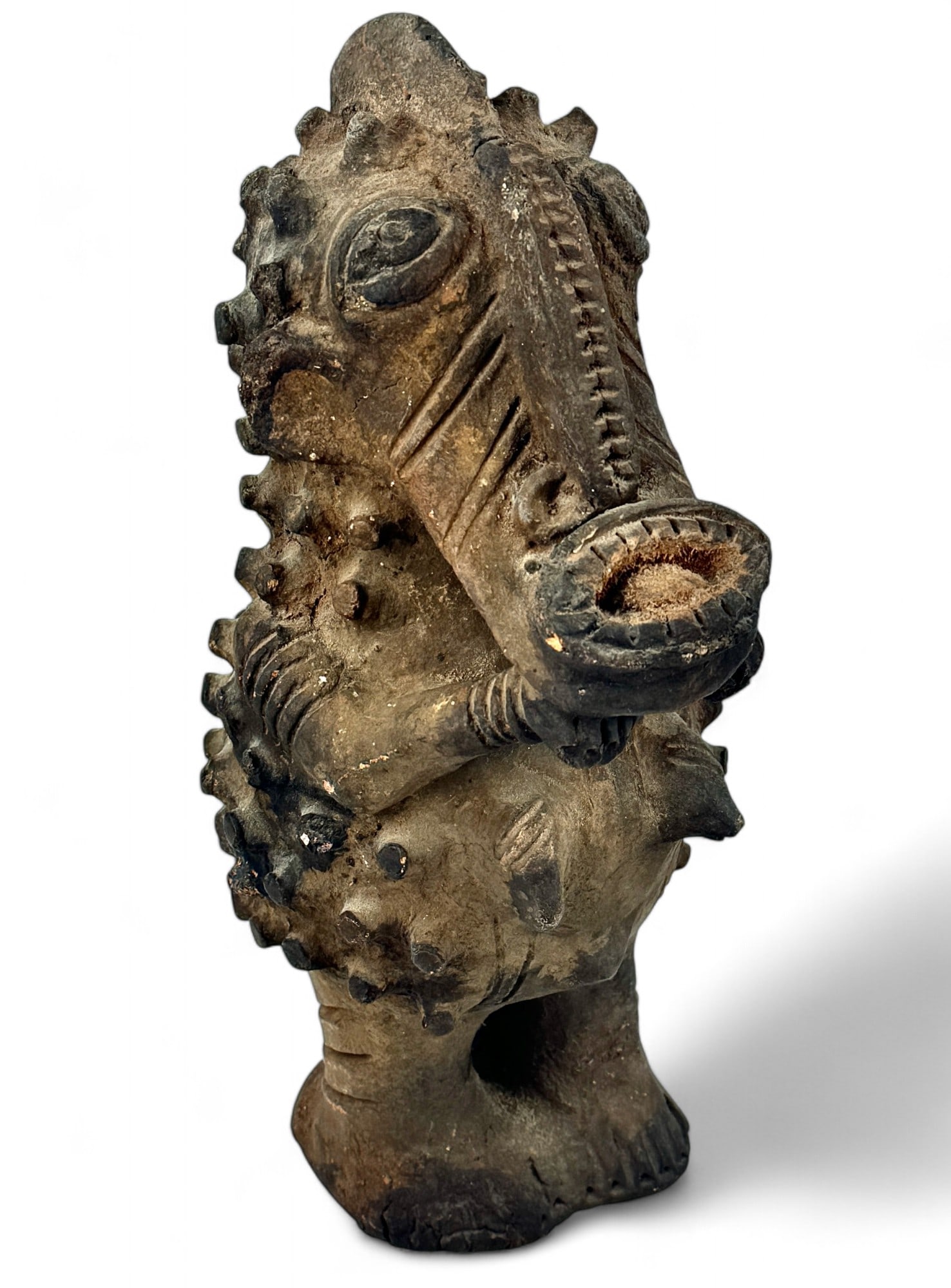 Early Mambila Terracotta Fetish Figure (1 of 7)