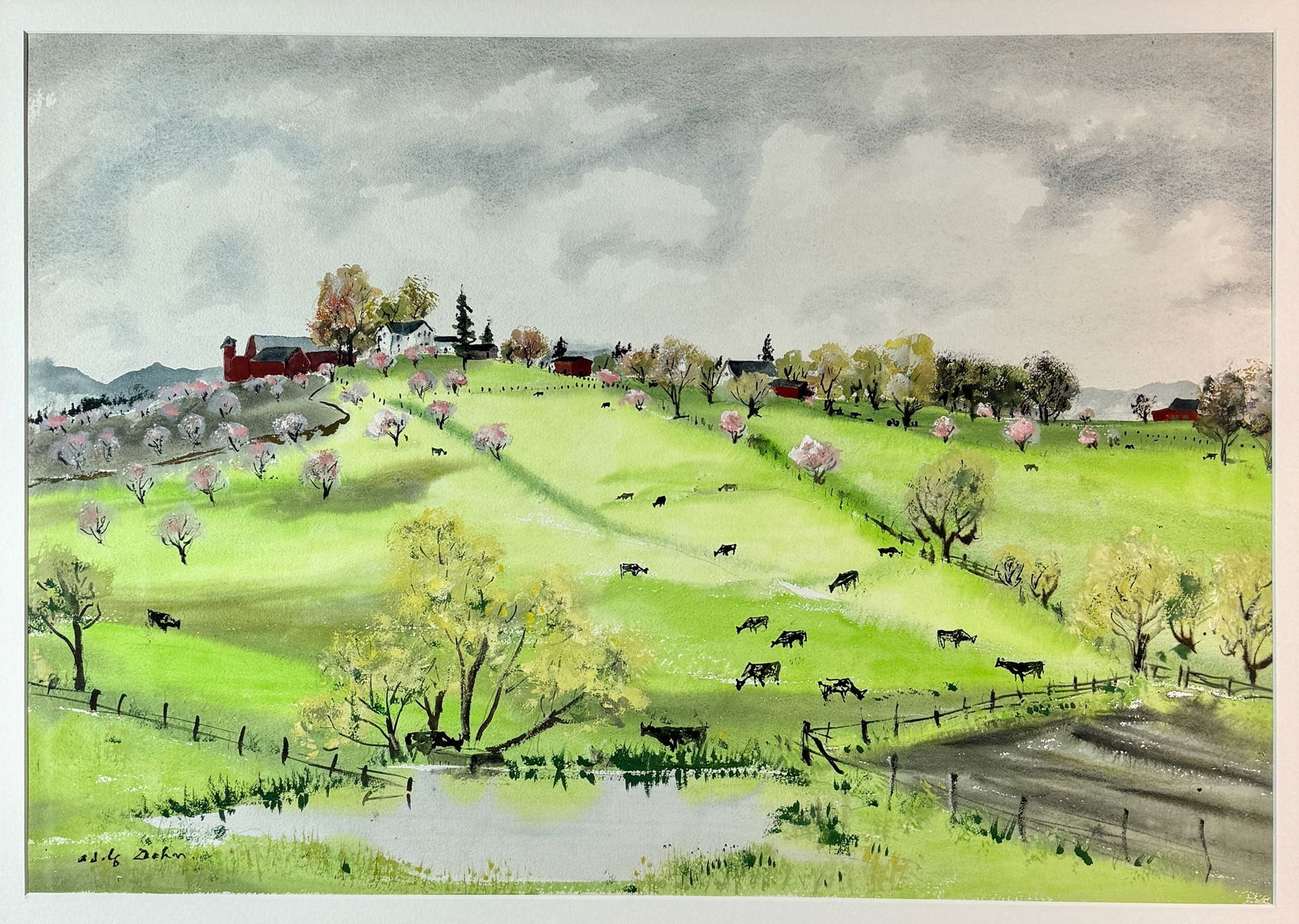Adolf Dehn, Watercolor on paper (1 of 8)