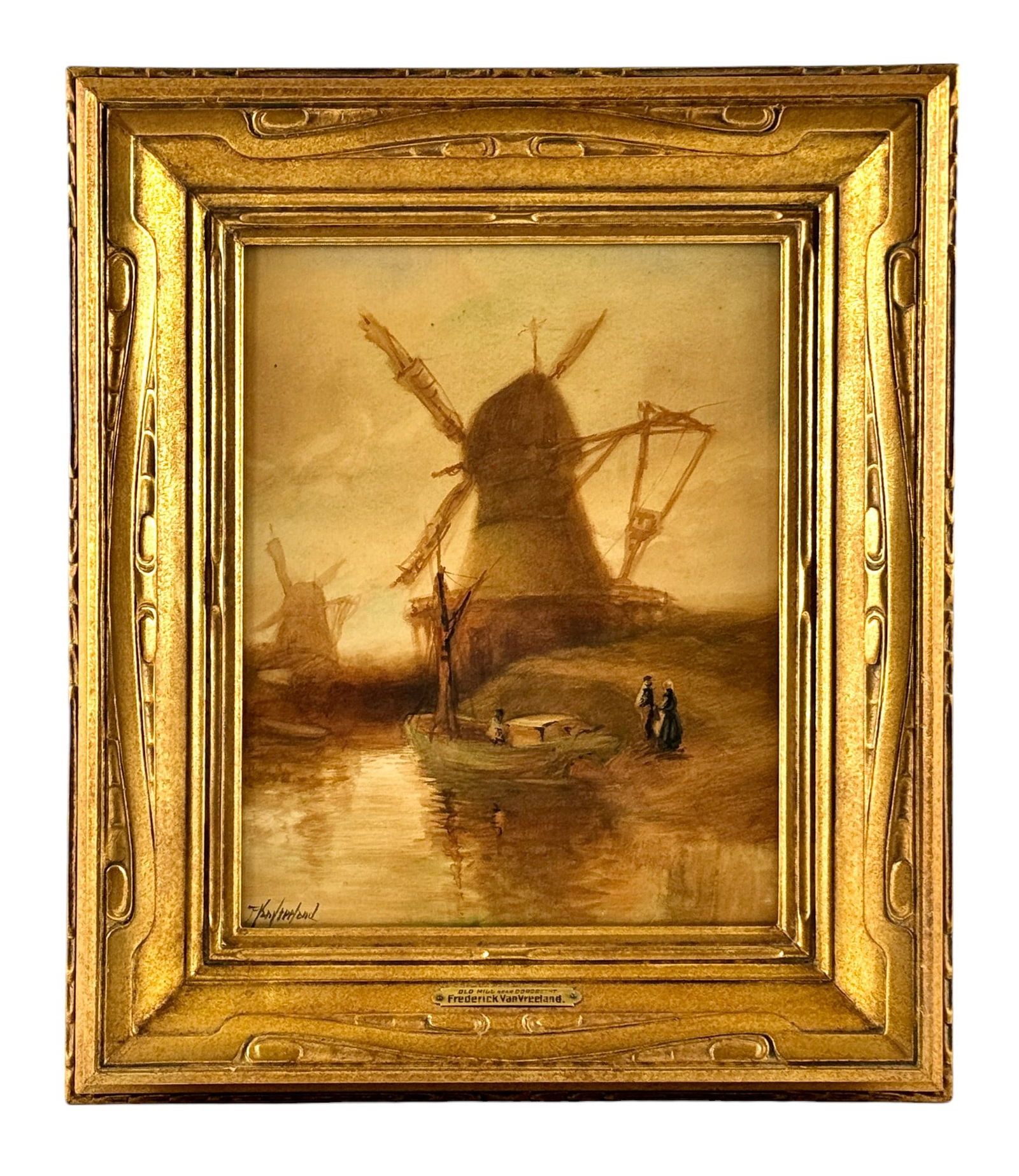 Francis Wm. (Frederick) Van Vreeland, Watercolor (1 of 4)