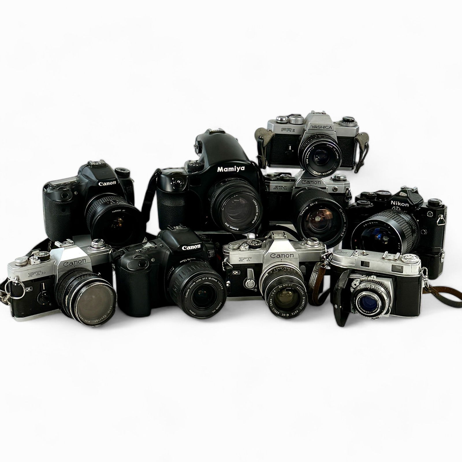 Canon, Mikon, Mamiya, Yashica Cameras (1 of 9)