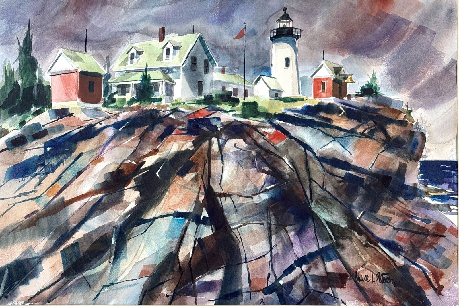 Bruce Peters Watercolor (1 of 4)