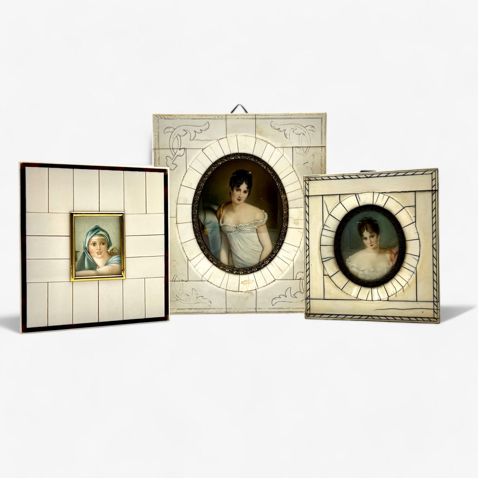 Trio of Miniature Portraits (1 of 4)