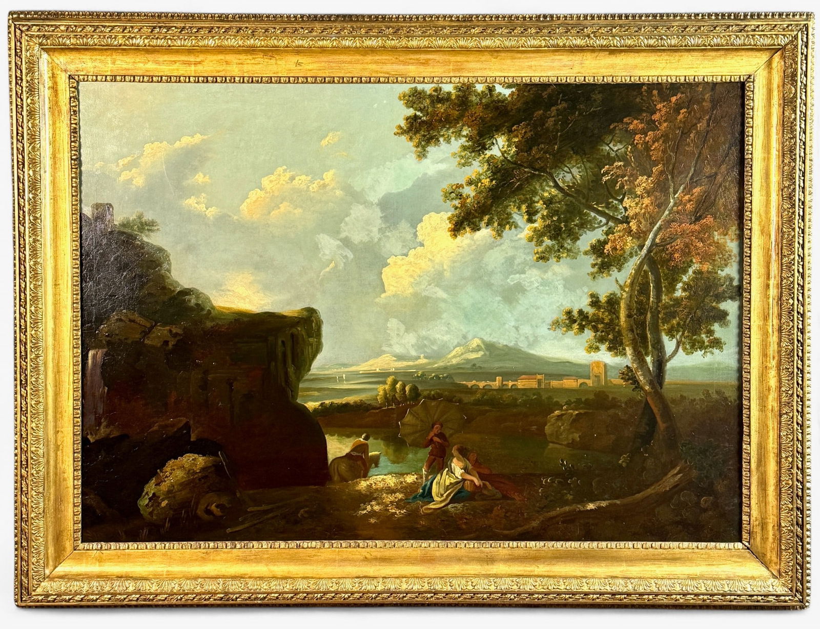 Monumental Continental 19th Century Landscape (1 of 10)