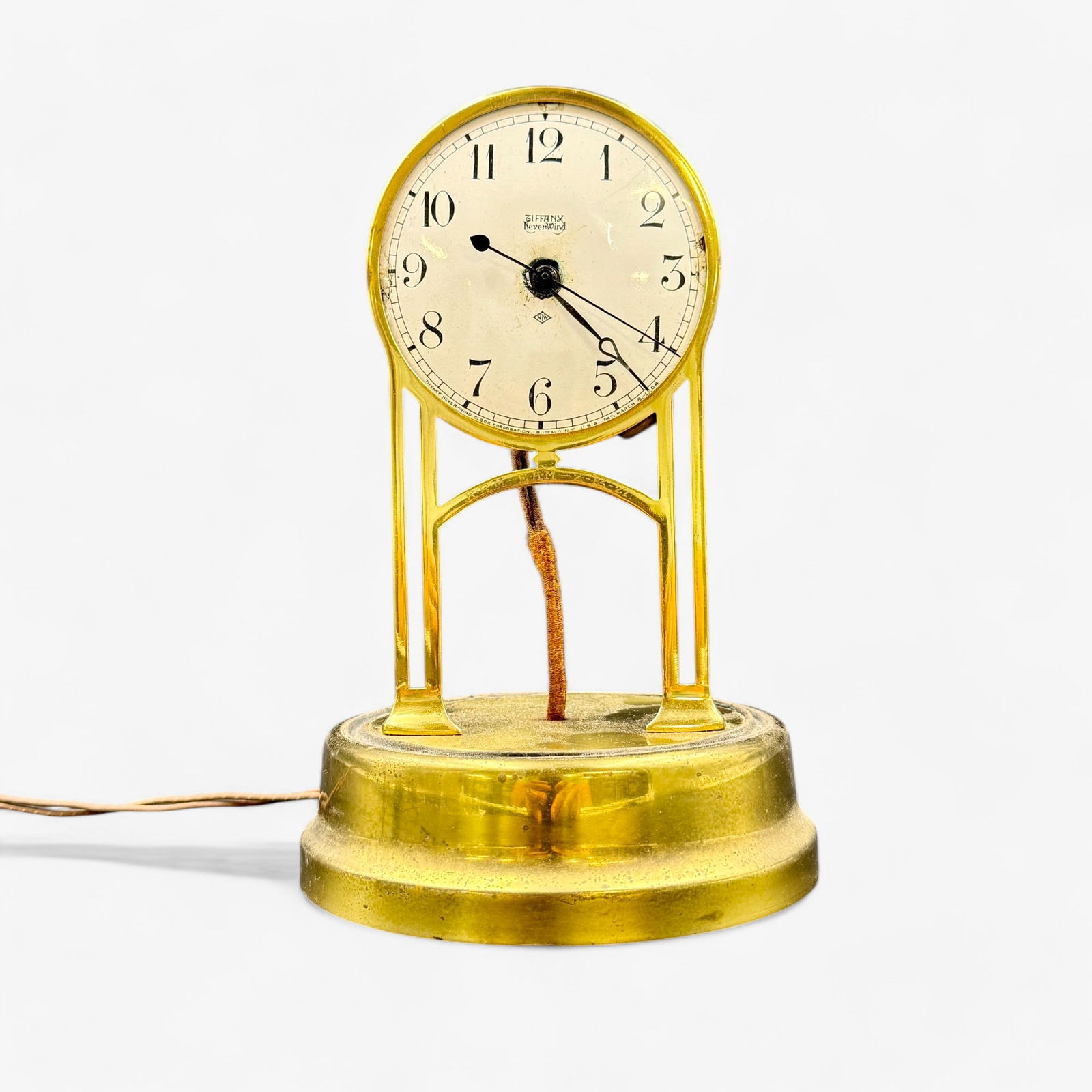 Tiffany Neverwind Anniversary Clock (1 of 3)