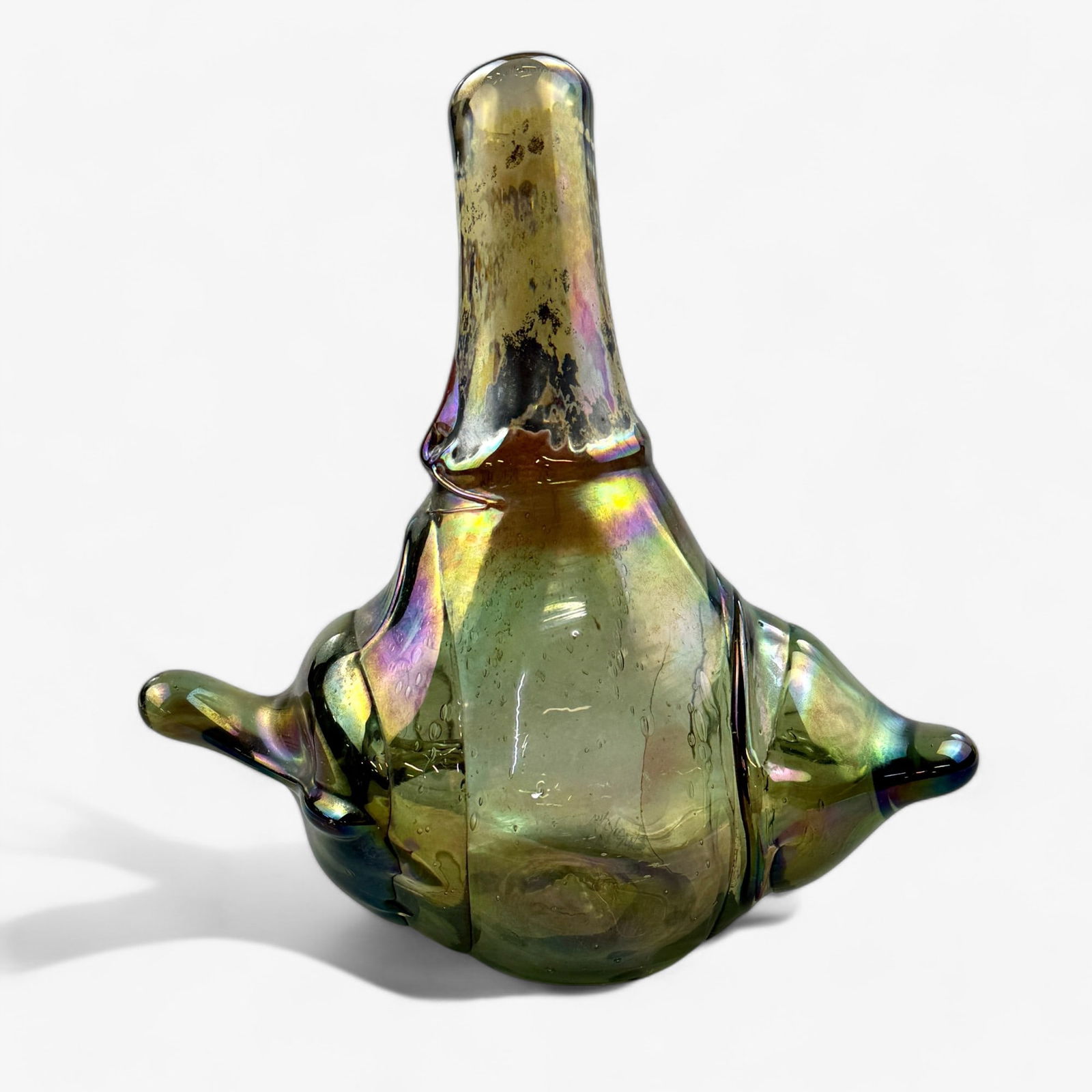 Marvin Lipofsky Glass Sculpture, 1975 (1 of 10)