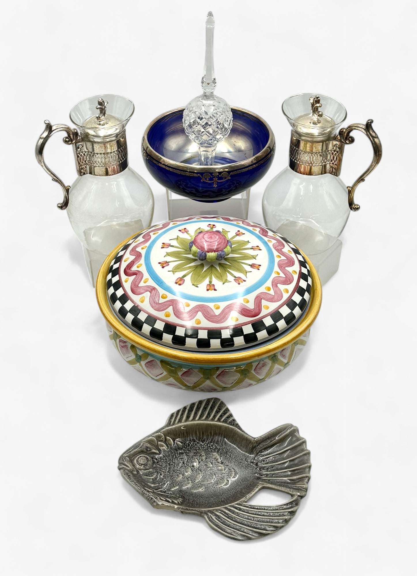 Serving Pieces Incl. Mackenzie Childs, Rookwood (1 of 18)