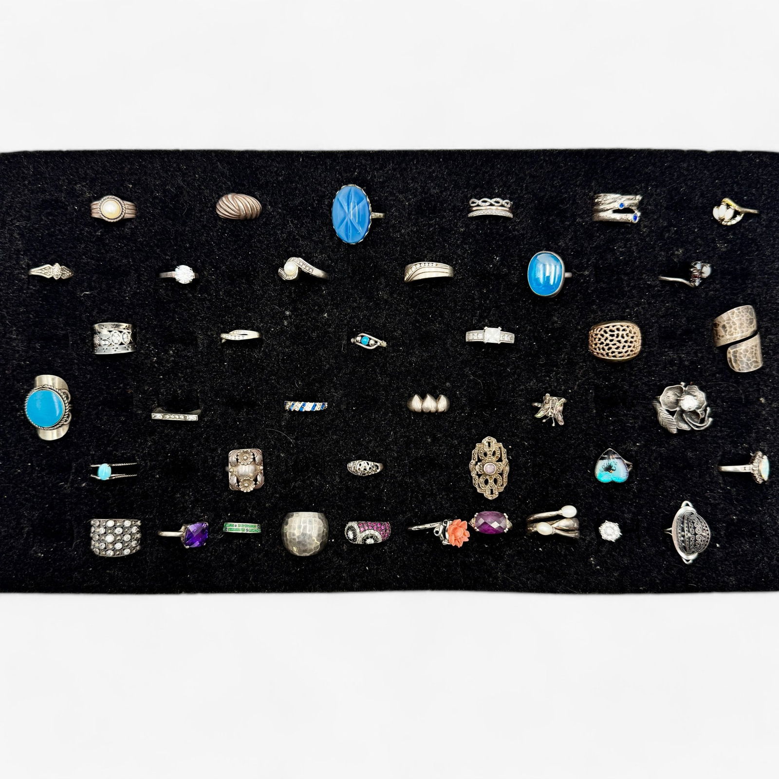 Collection of Sterling Silver Rings (1 of 4)