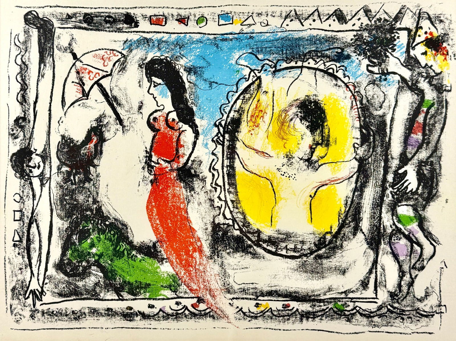 Marc Chagall Offset Lithograph (1 of 4)