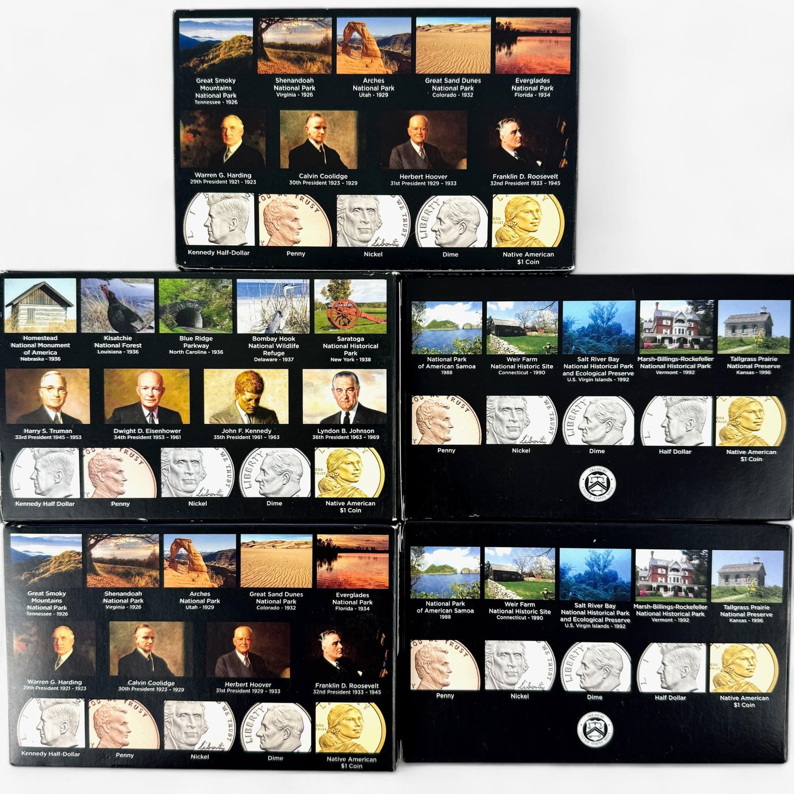 Group of 7 Silver Proof Sets (1 of 10)