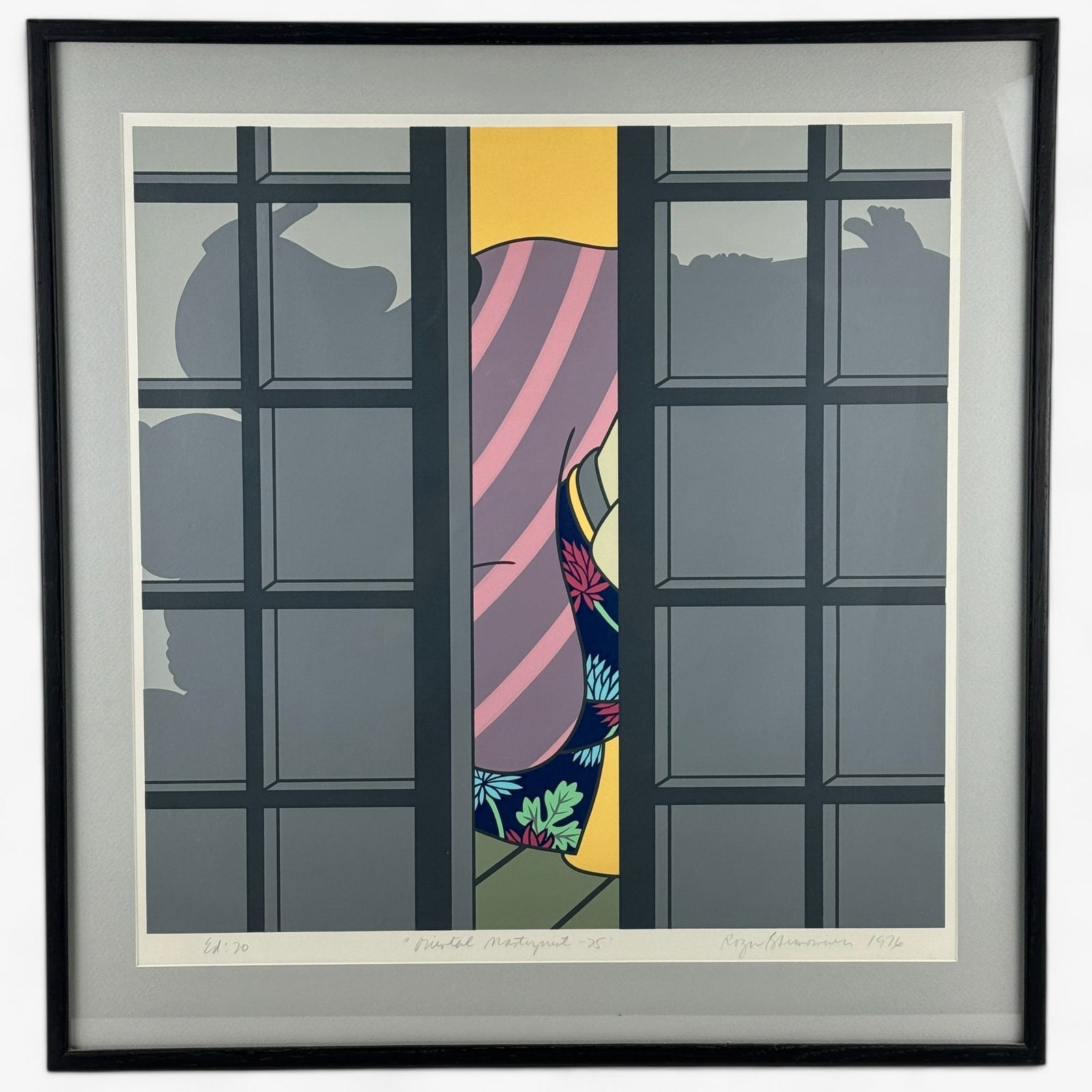 Roger Shimomura Serigraph (1 of 6)