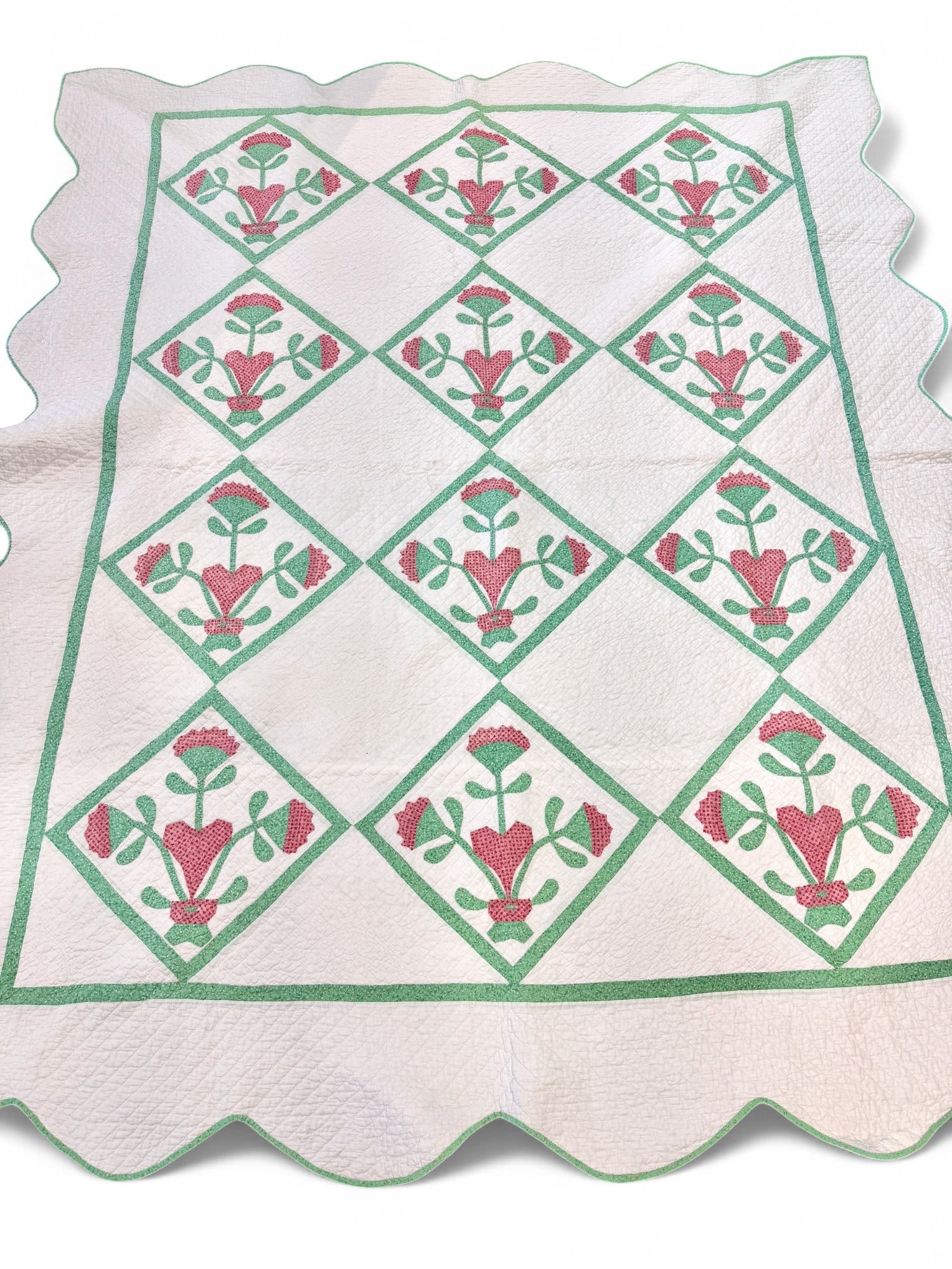 Collection of Applique Quilts and Linens (1 of 9)