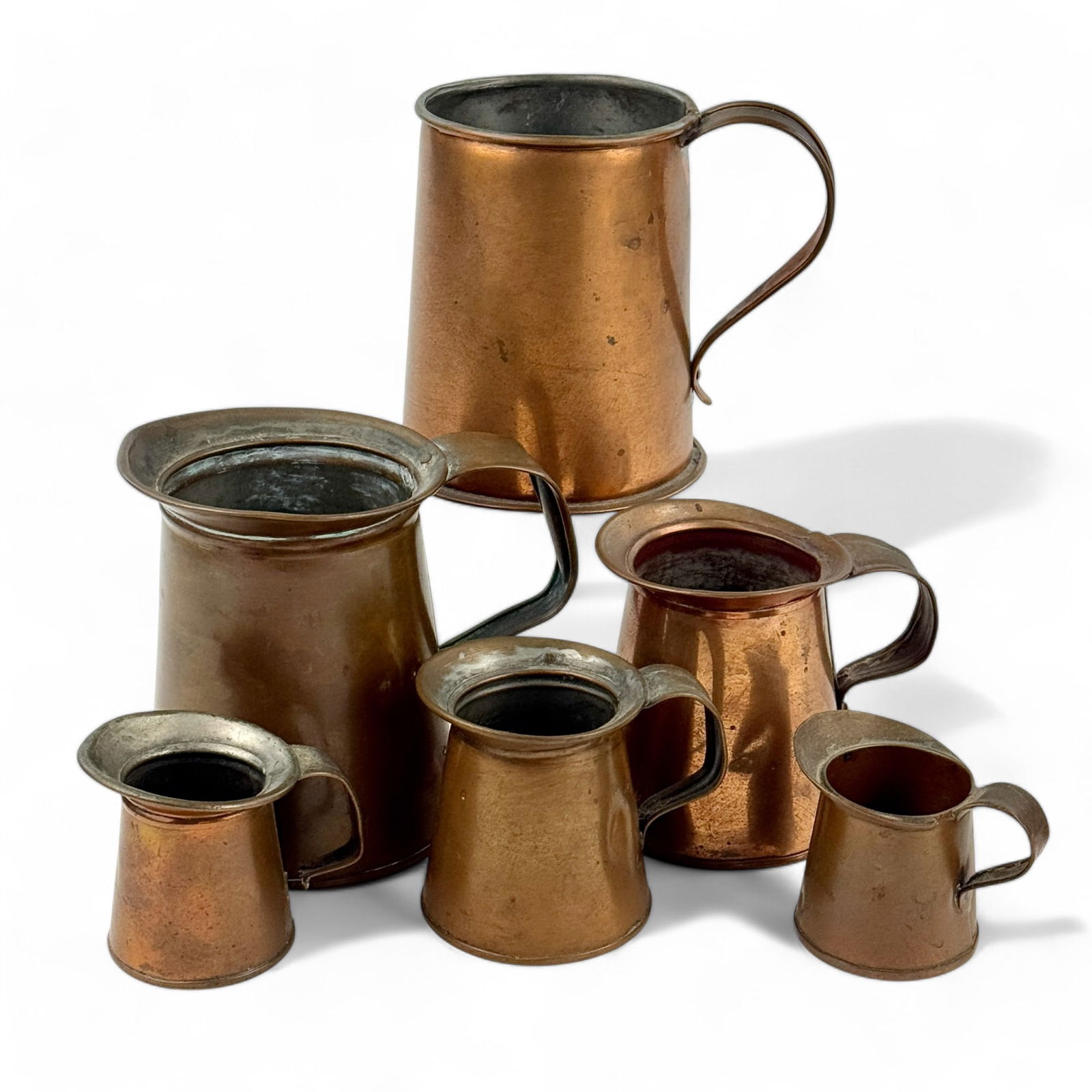 Group of Copper Measures, 19th Century (1 of 5)