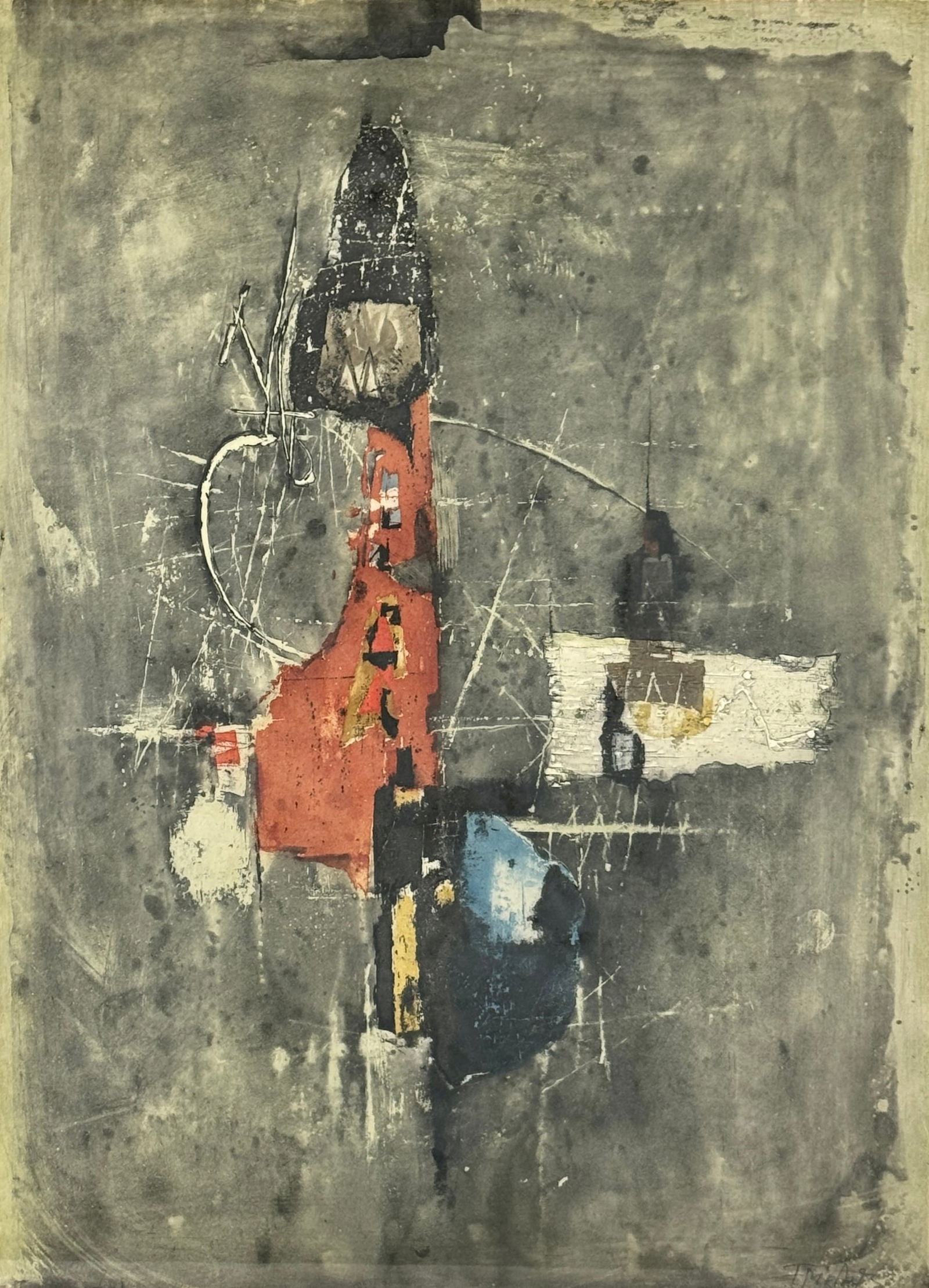 Johnny Friedlander (German, 1912-1992), Aquatint (1 of 4)