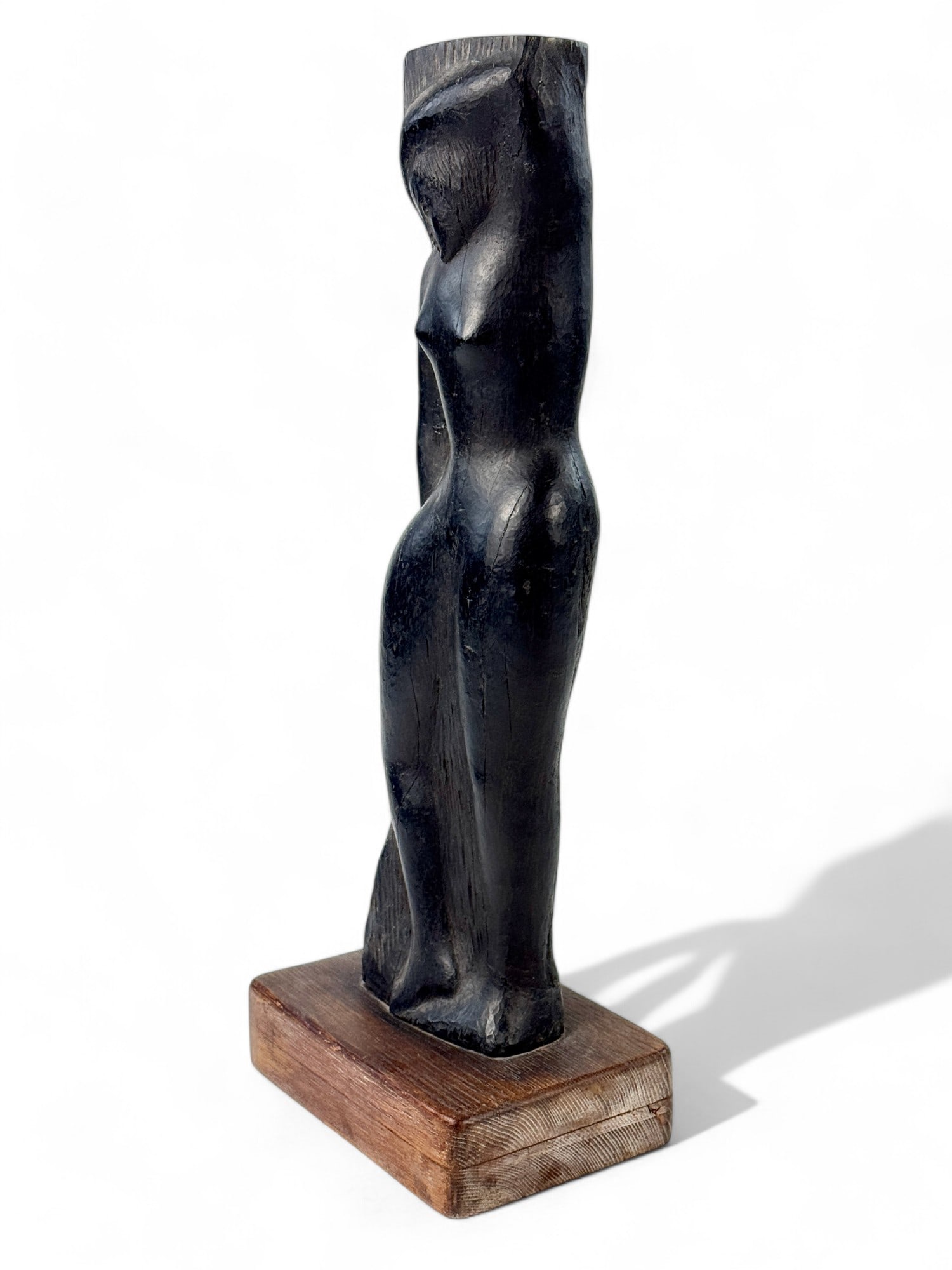 Elisabeth Model Wood Sculpture Atop Stand (1 of 8)