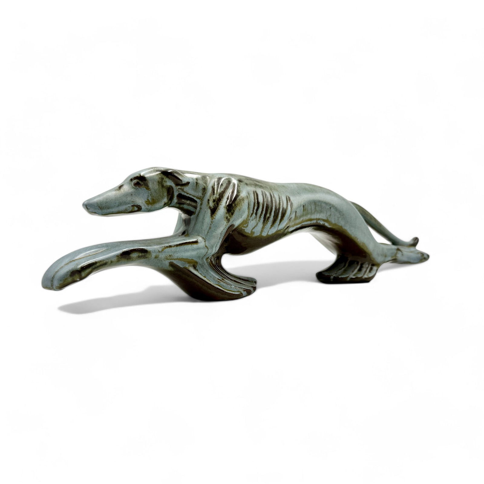 Frankoma Pottery: Greyhound Figure (1 of 4)