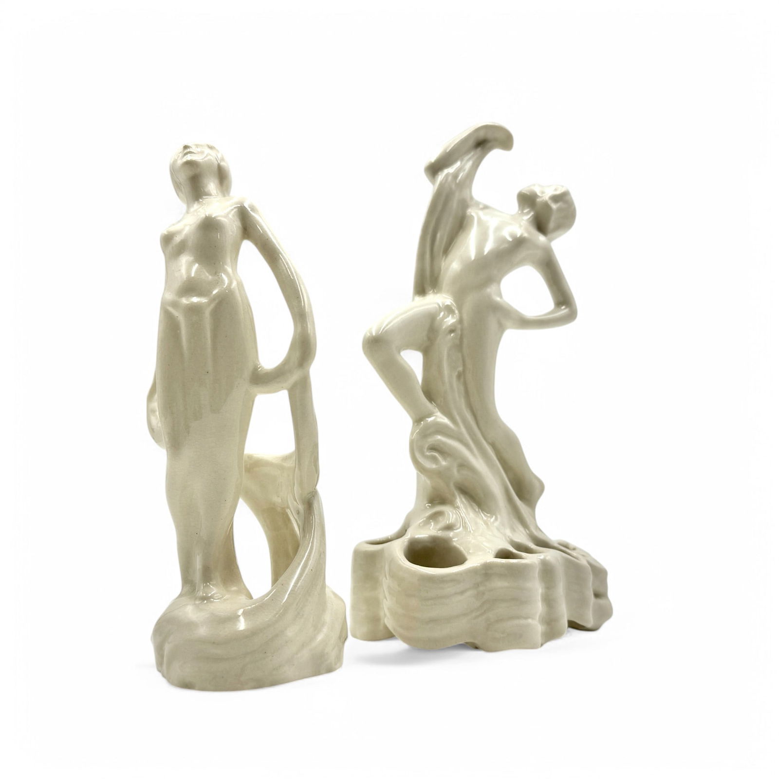 Pair of Cowan Pottery Figurine (1 of 4)