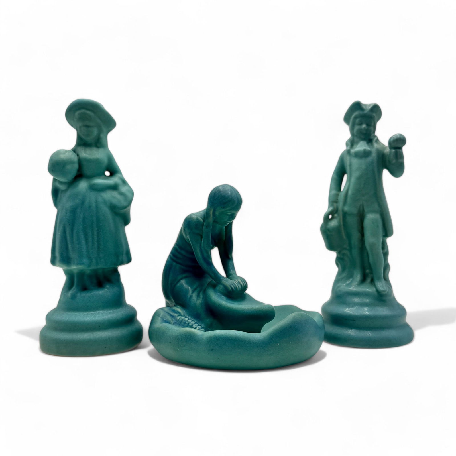 Van Briggle Blue Figures (1 of 5)