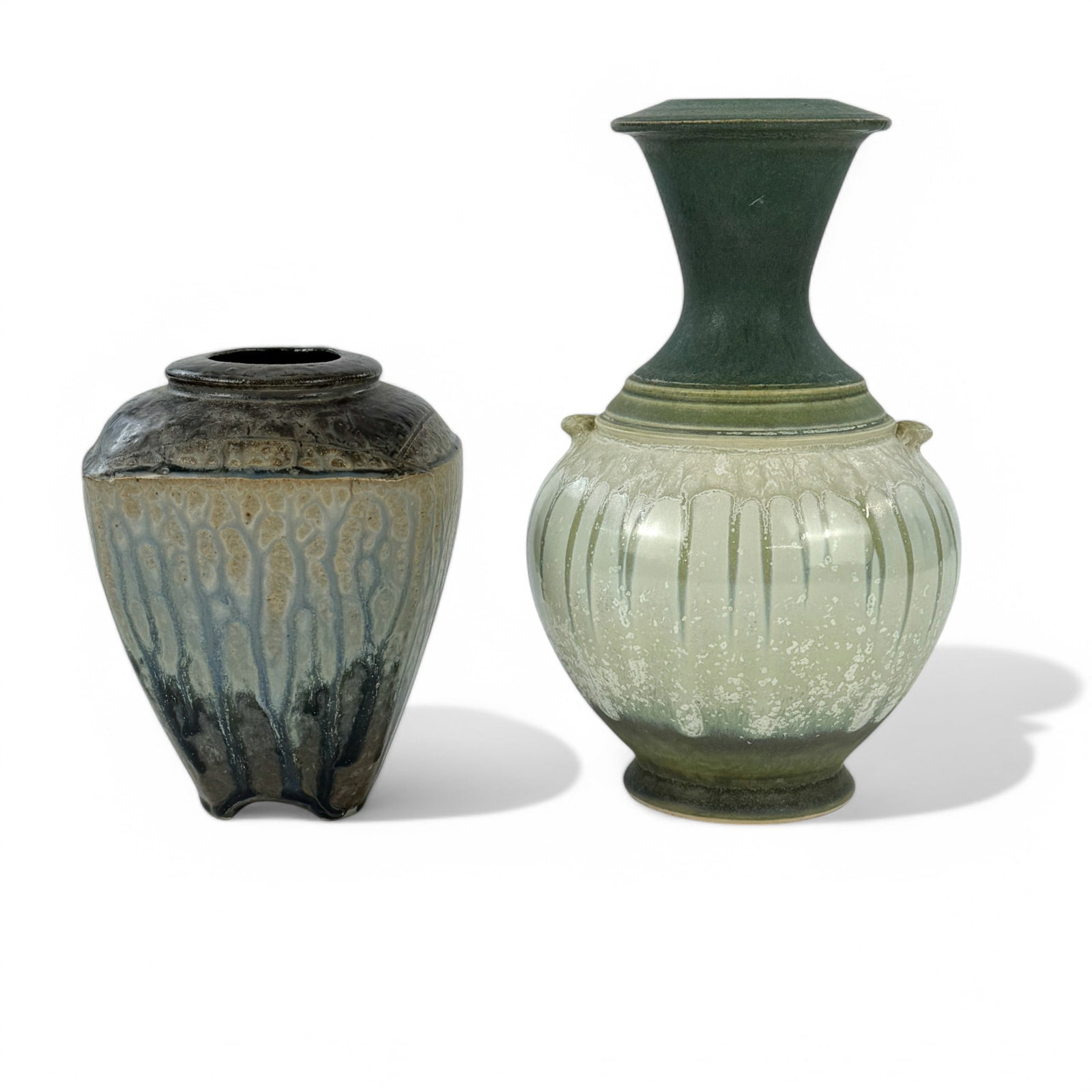 Pair of Dick Aerni Studio Pottery Vases (1 of 11)