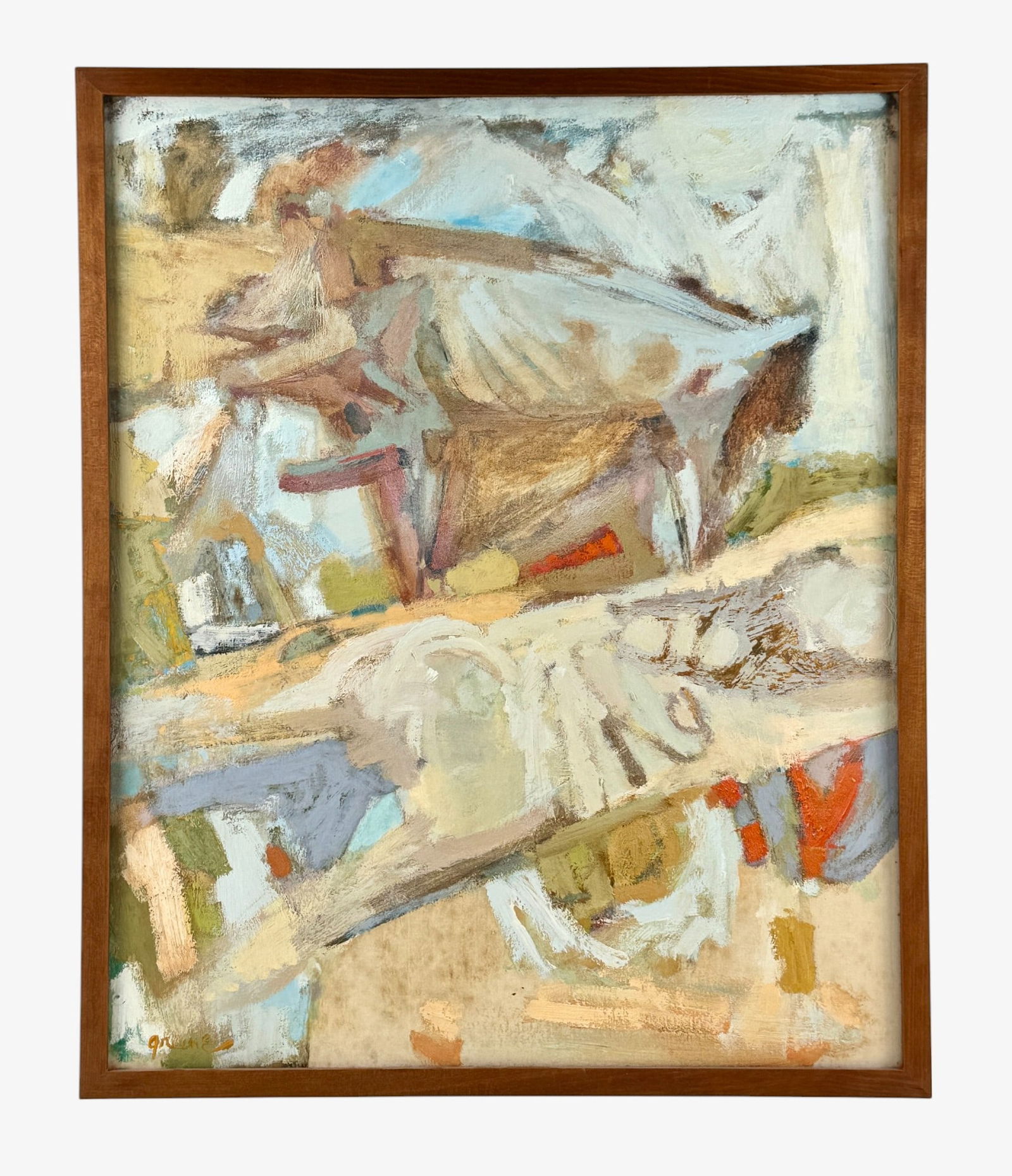 "Man and Beast" by Stephen Greene, 1957 (1 of 6)