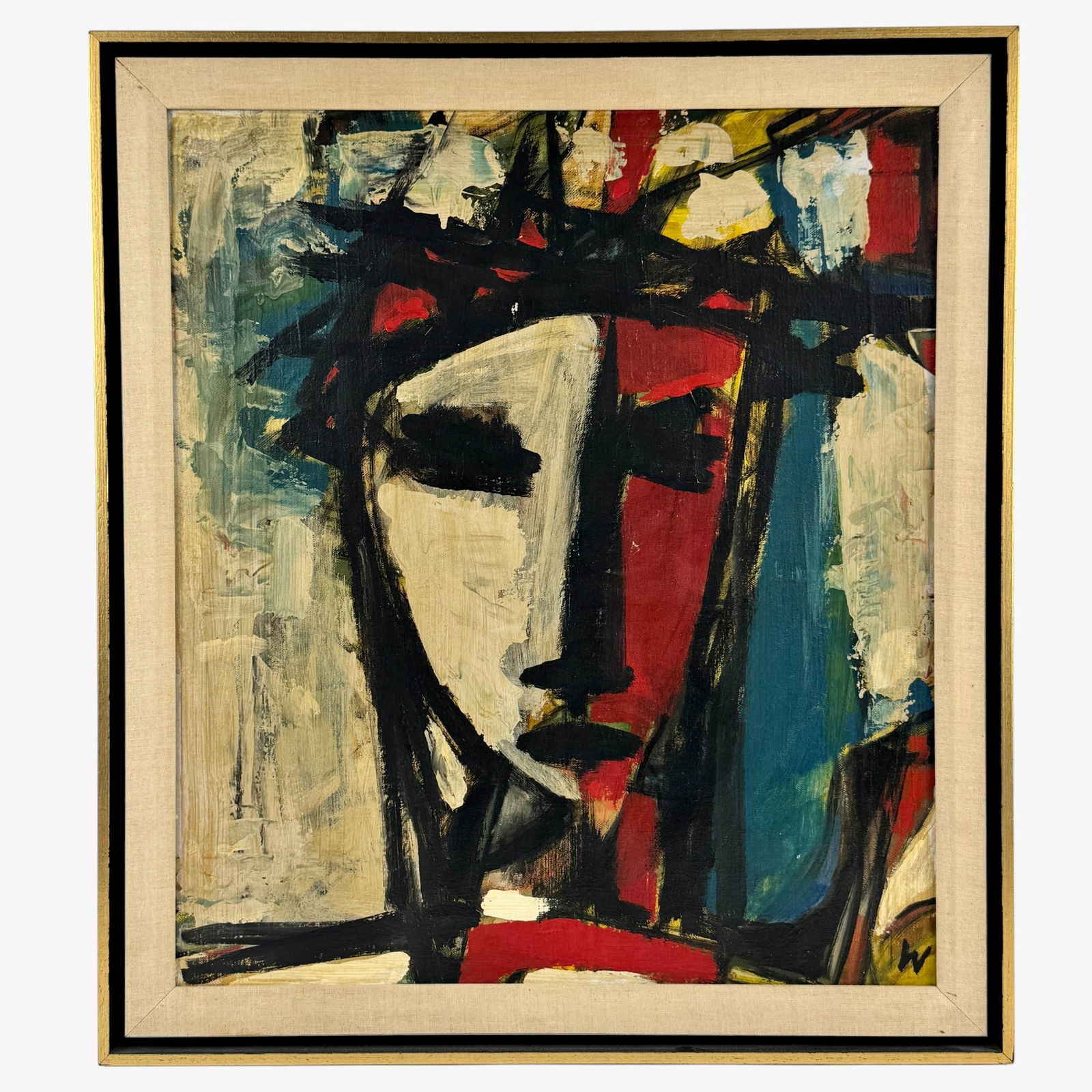 Three Abstract Paintings (1 of 9)