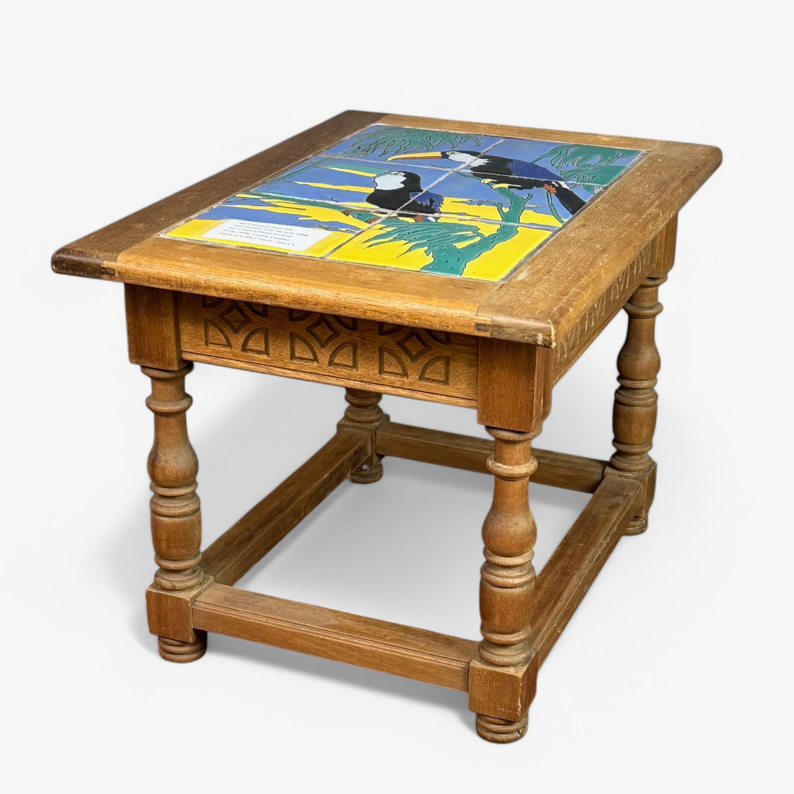 Reproduction of Catalina Art Tile Table (1 of 5)