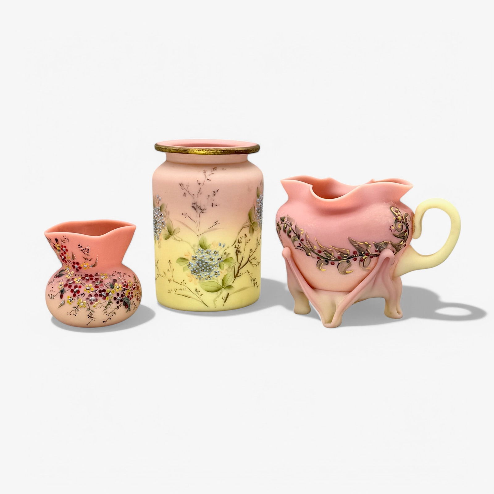 Three Mt. Washington Glass Vessels (1 of 14)