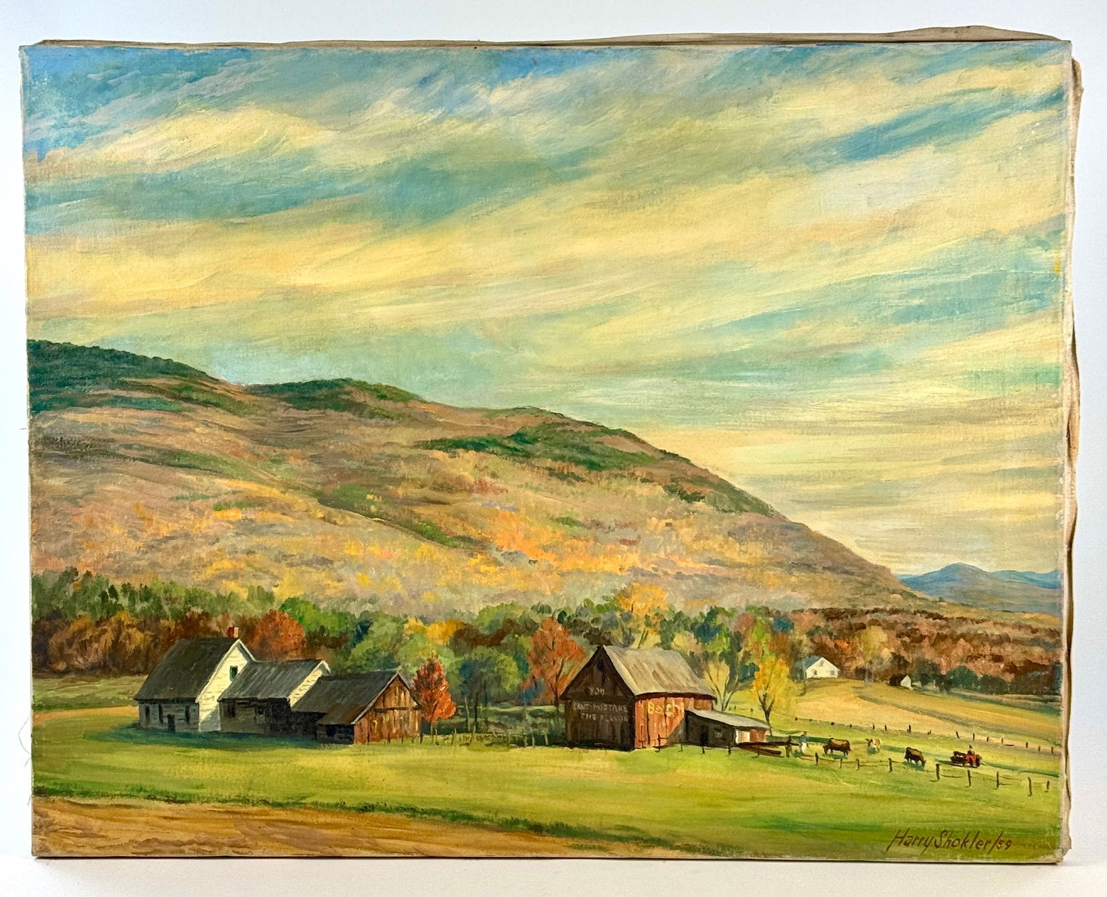 Pair of Harry Shokler Oil Paintings (1 of 7)