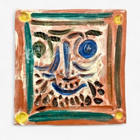 Picasso Madoura, AR 559, "Petit Visage Barbu"