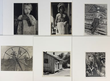 6 Photographs by Arthur Rothstein and Chris Killip