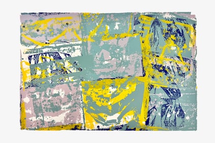 Walter Darby Bannard Silkscreens, 3 in Total