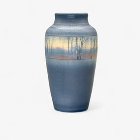Rookwood Pottery Banded Scenic: Shirayamandani