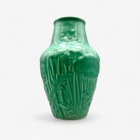 Rookwood Pottery: Large Floral Vase