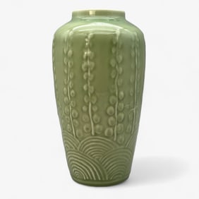Rookwood Pottery: Tall Pussywillow Vase