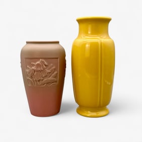Rookwood Pottery: Pair of Tall Vases