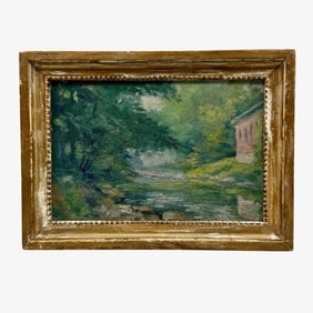 Kentucky Impressionist Oil on Board