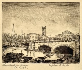Group of Three Etchings