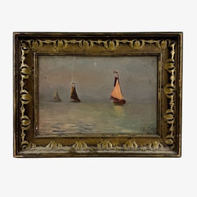 Group of Six Maritime Paintings