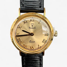 Pair of Wristwatches, one 14K