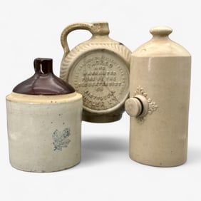 Three Pieces of Pottery/Stoneware