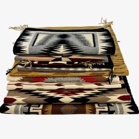 Collection of 11 Navajo Weavings