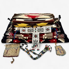 Collection of Navajo Weavings, Plus