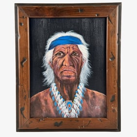 Group of 8 American Indian Artworks