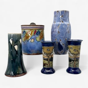 Group of Royal Doulton Art Pottery