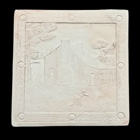 George Ohr Museum Repro Tile, Limited Edition
